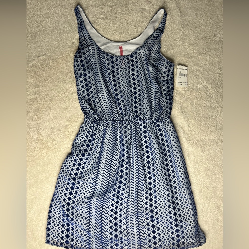 Eight Sixty | Blue Velvet Dress